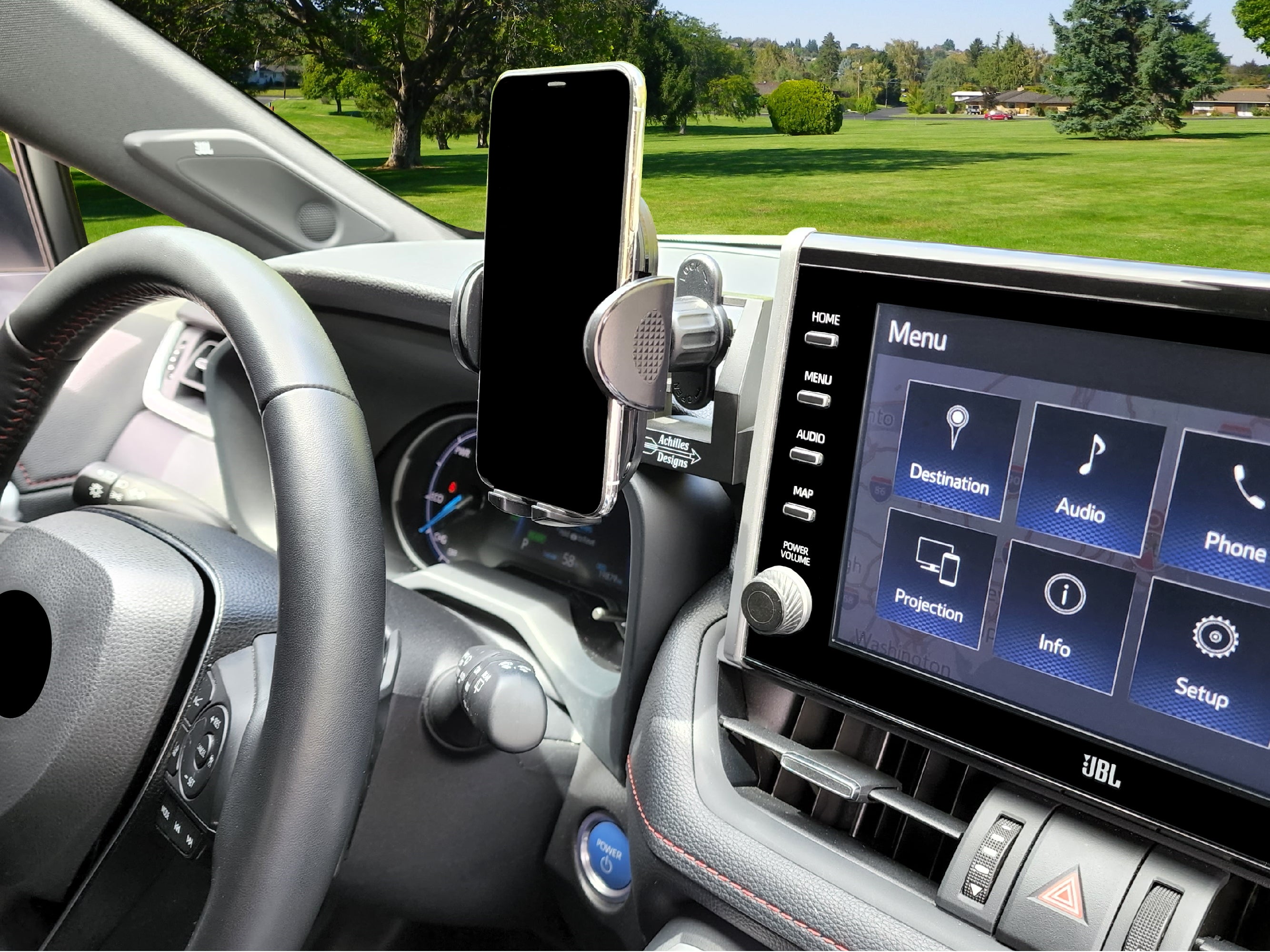 Toyota RAV4 & RAV4 Hybrid Phone Holder/Mount 2019 2020 2021 2022 2023