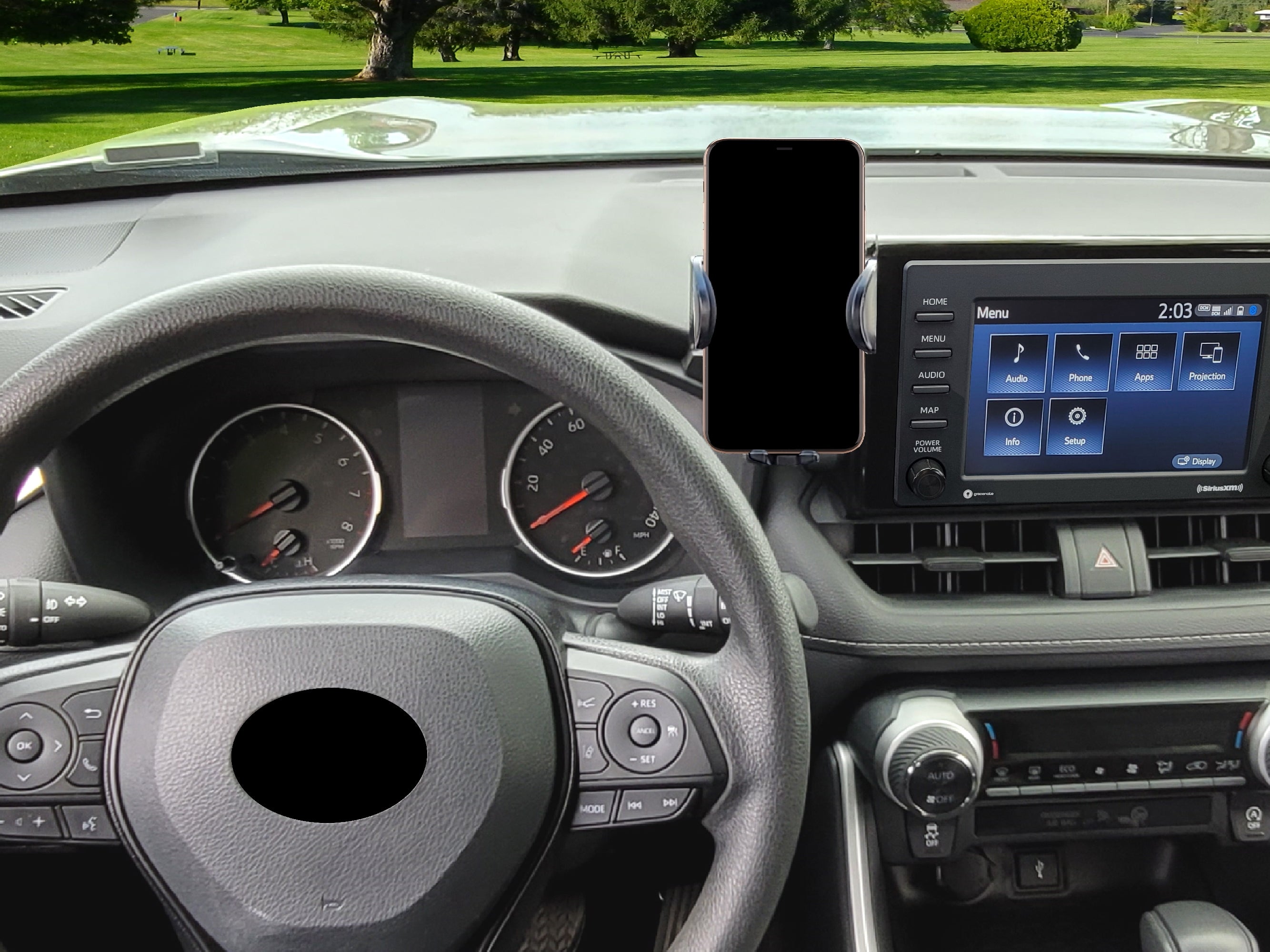 Dash Mount Rav4 Phone Holder Phone Holder For Toyota RAV4 2015